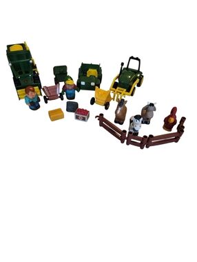 John Deere Fun On The Farm Play Set Bundle